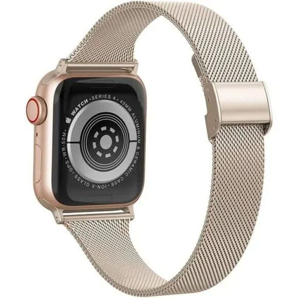 New Narrow Replacement Watch, Champagne Gold - Picture 2 of 10